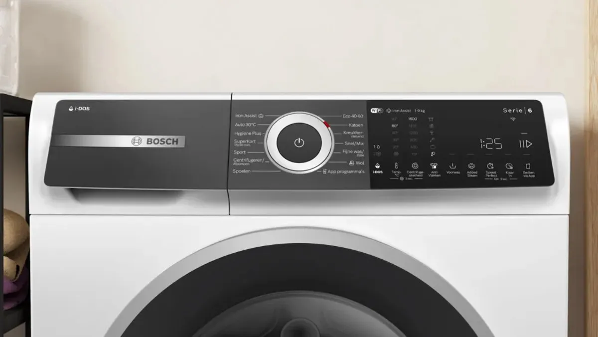 Bosch Serie 6 WGH246A5NL Wasmachine 9kg 1600 RPM - Wit