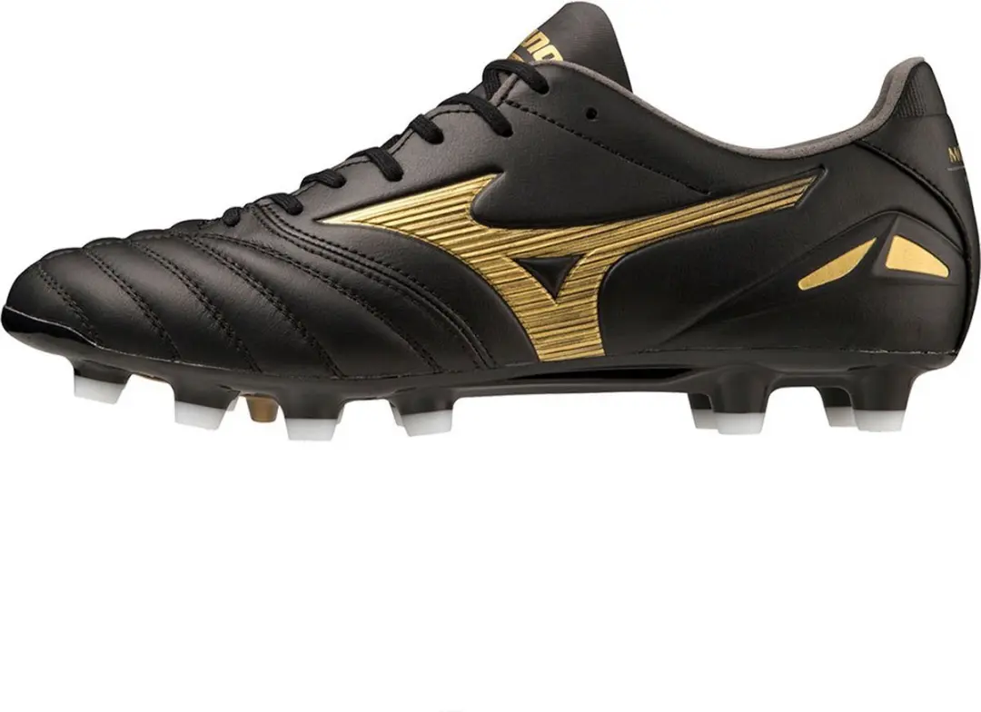 Mizuno Morelia Neo IV Pro Voetbalschoenen 44 - Zwart/Goud