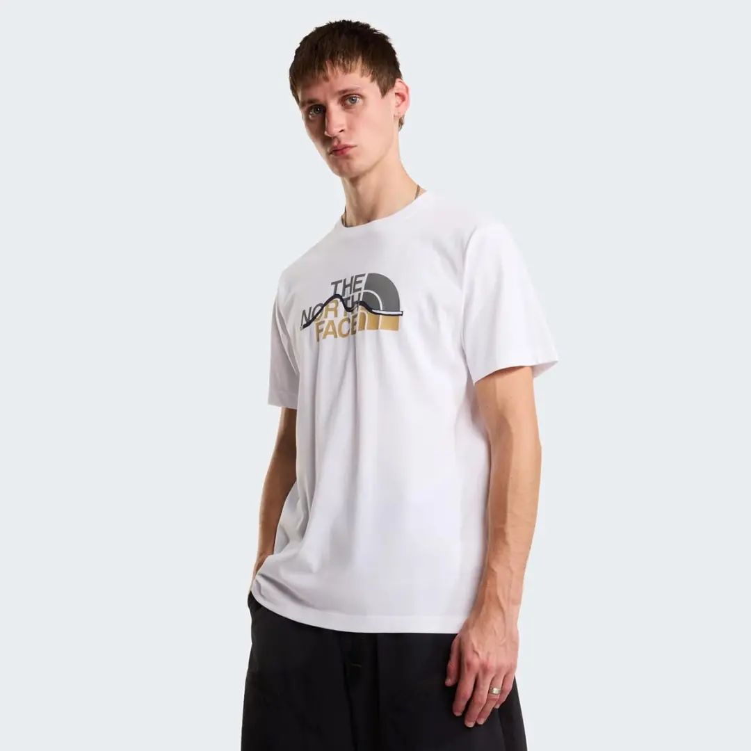 The North Face Mountain Line Regular Graphic T-shirt - XL - TNF White