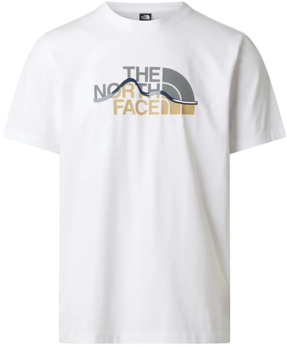 The North Face Mountain Line Regular Graphic T-shirt - XL - TNF White