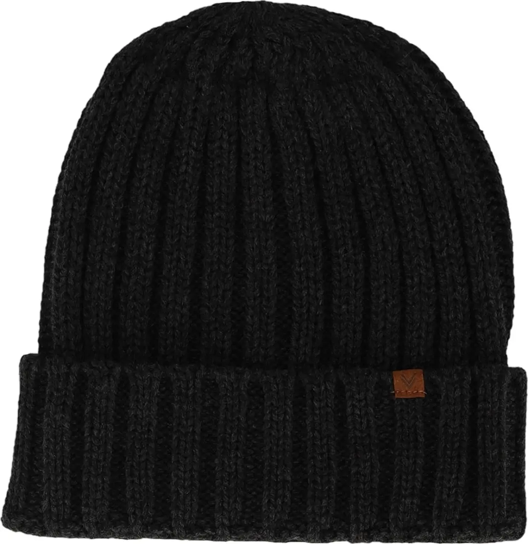 Sarlini Knit Muts Antracites Melange - One Size