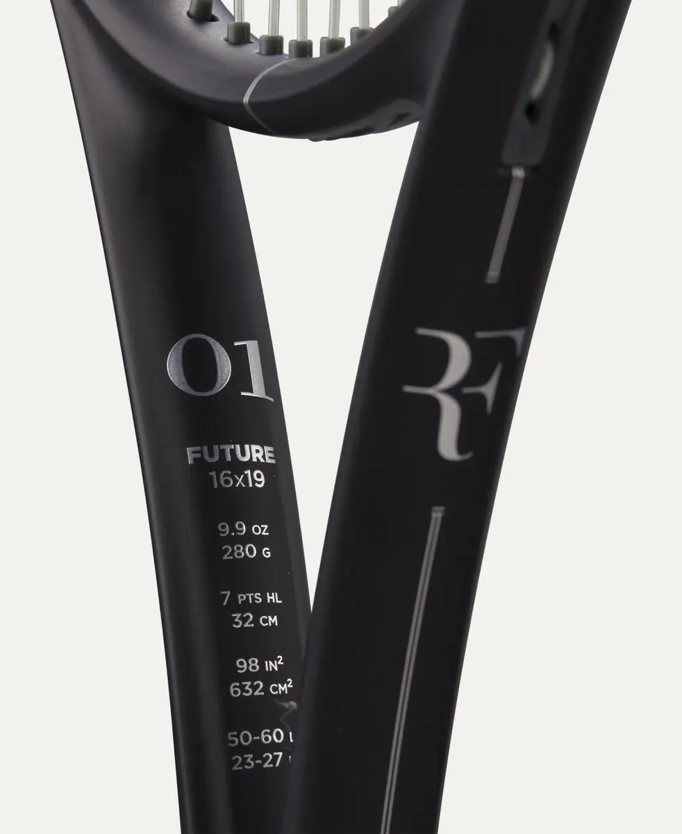 Wilson RF 01 Future Roger Federer Tennisracket - L1 - Zwart