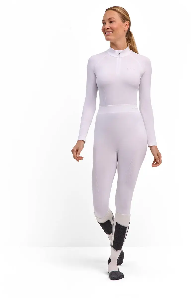 Falke Maximum Warm Long Dames - XL - Wit
