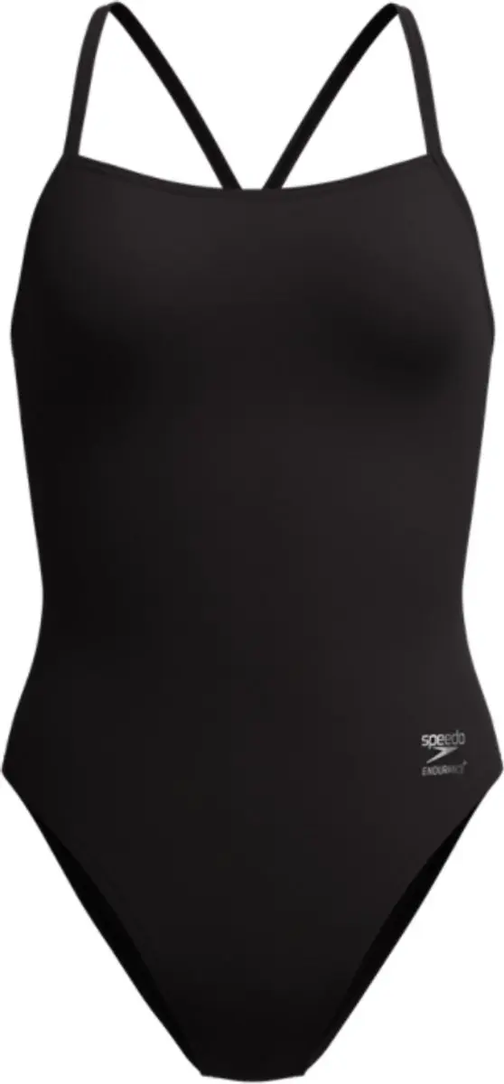 Speedo Badpak Solid V-Back 2.0 - Zwart