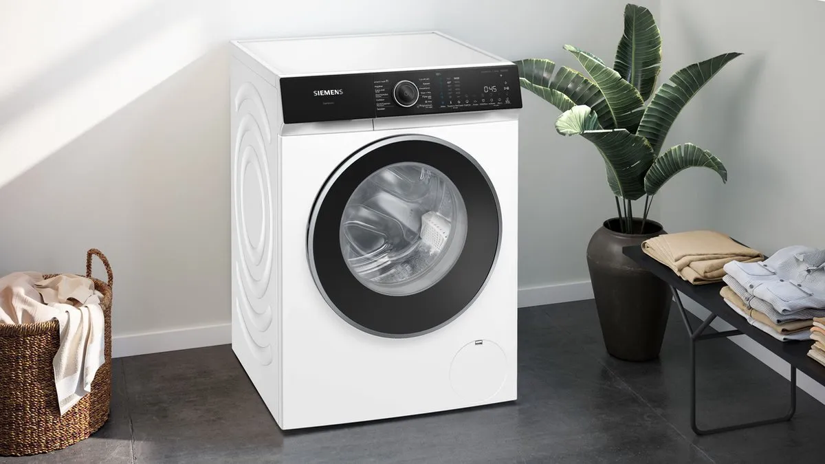 Siemens iQ500 WG56H205NL Wasmachine 10kg 1600rpm - Wit - afbeelding 6 van 6