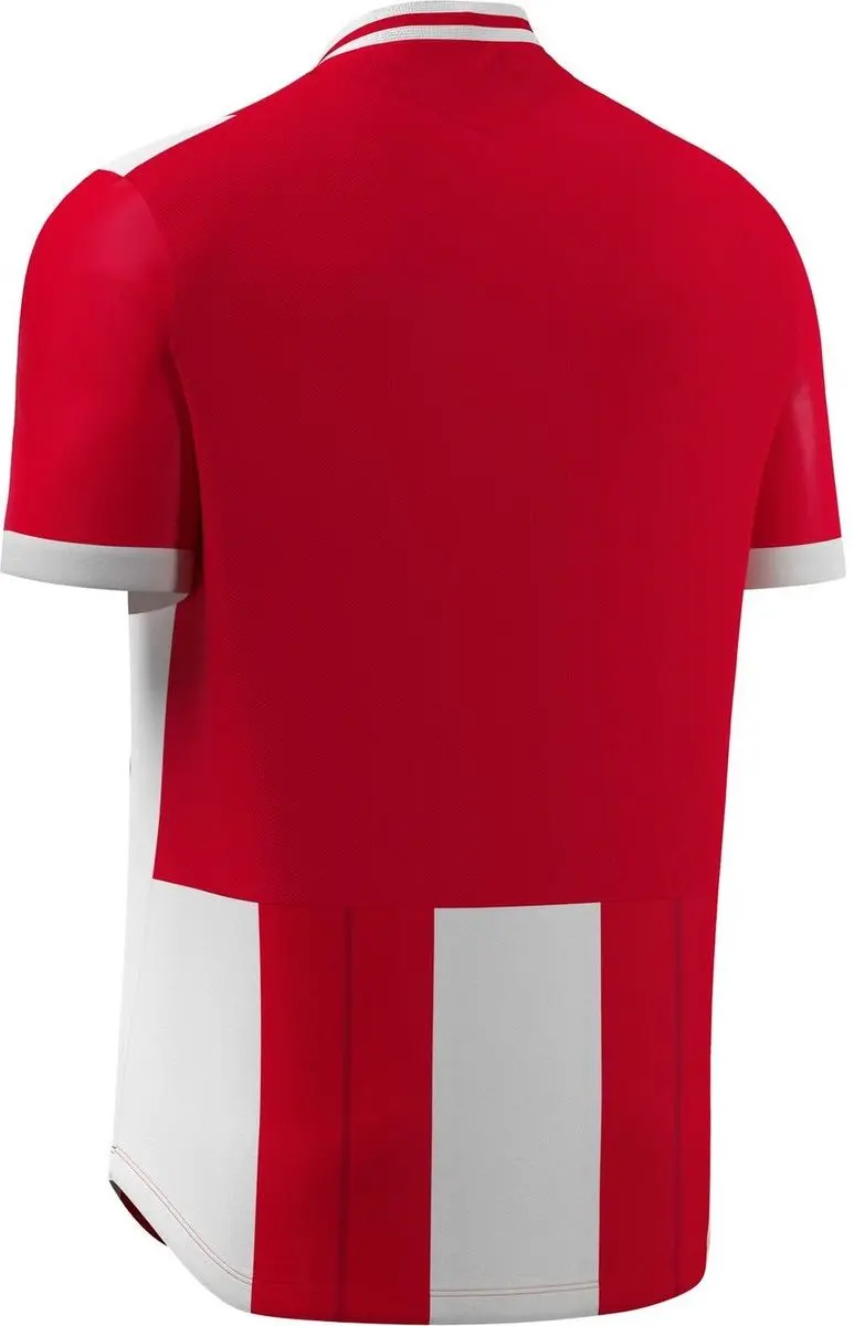 Macron Propus Eco Shirt Korte Mouw Heren M - Rood/Wit