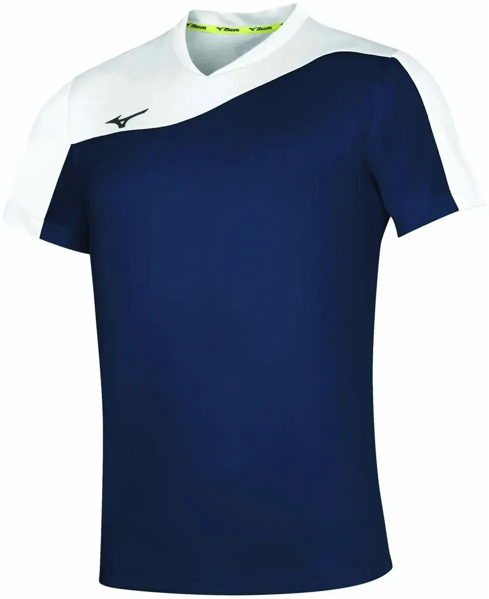Mizuno Team Authentic MYOU T-shirt - L - Wit/Zwart