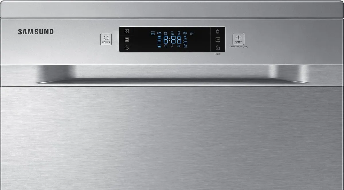 Samsung DW60M6050FS Vaatwasser 14 Couverts - Roestvrijstaal