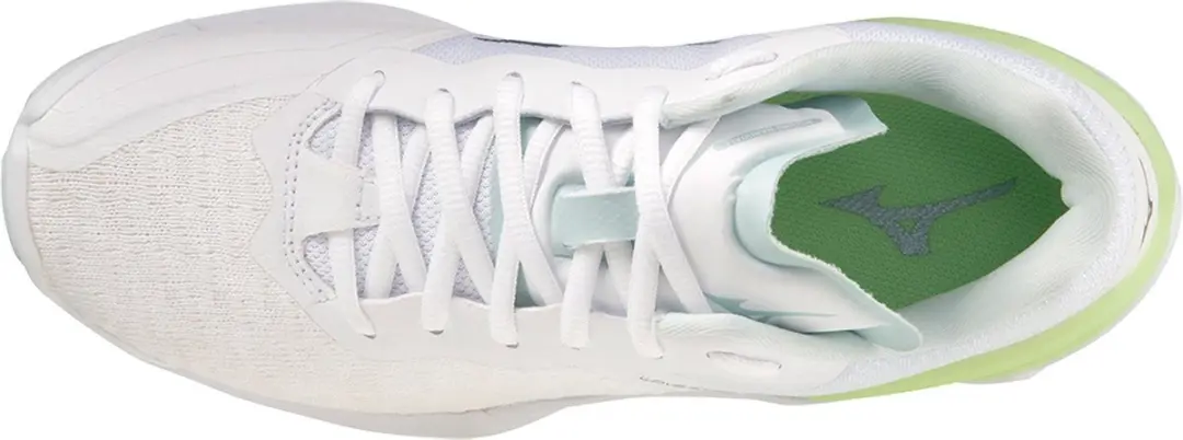 Mizuno Wave Stealth Neo Sportschoenen 39 - Wit/Lichtgroen/Zilver