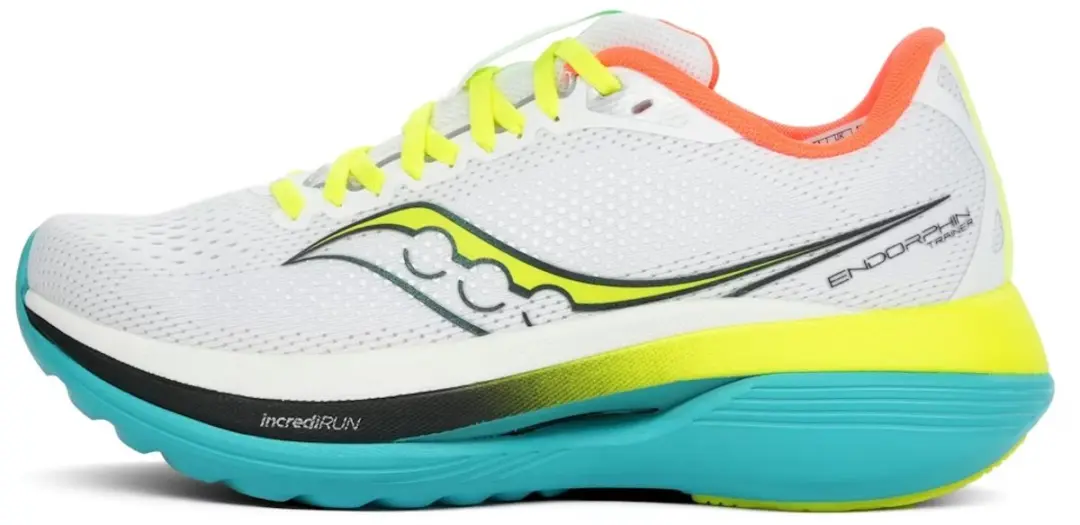 Saucony Endorphin Trainer - 38.5 - White Yellow