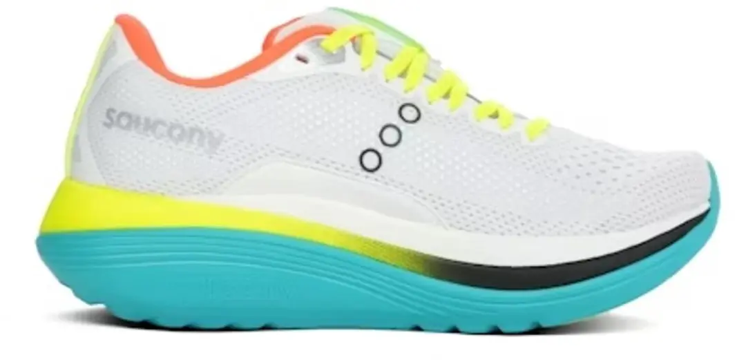 Saucony Endorphin Trainer - 38.5 - White Yellow