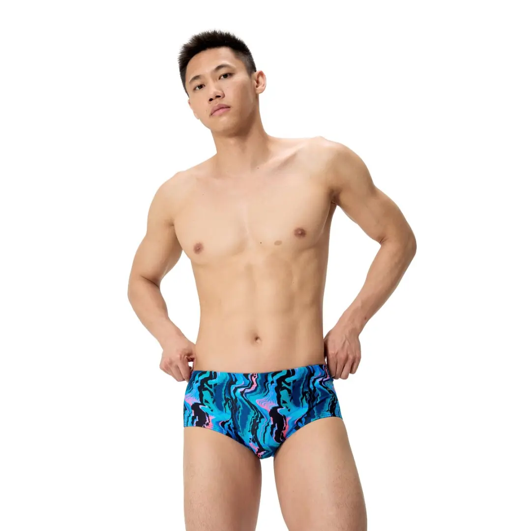 Speedo Heren Zwemslip Canyon Ombre 32 - Zwart/Blauw