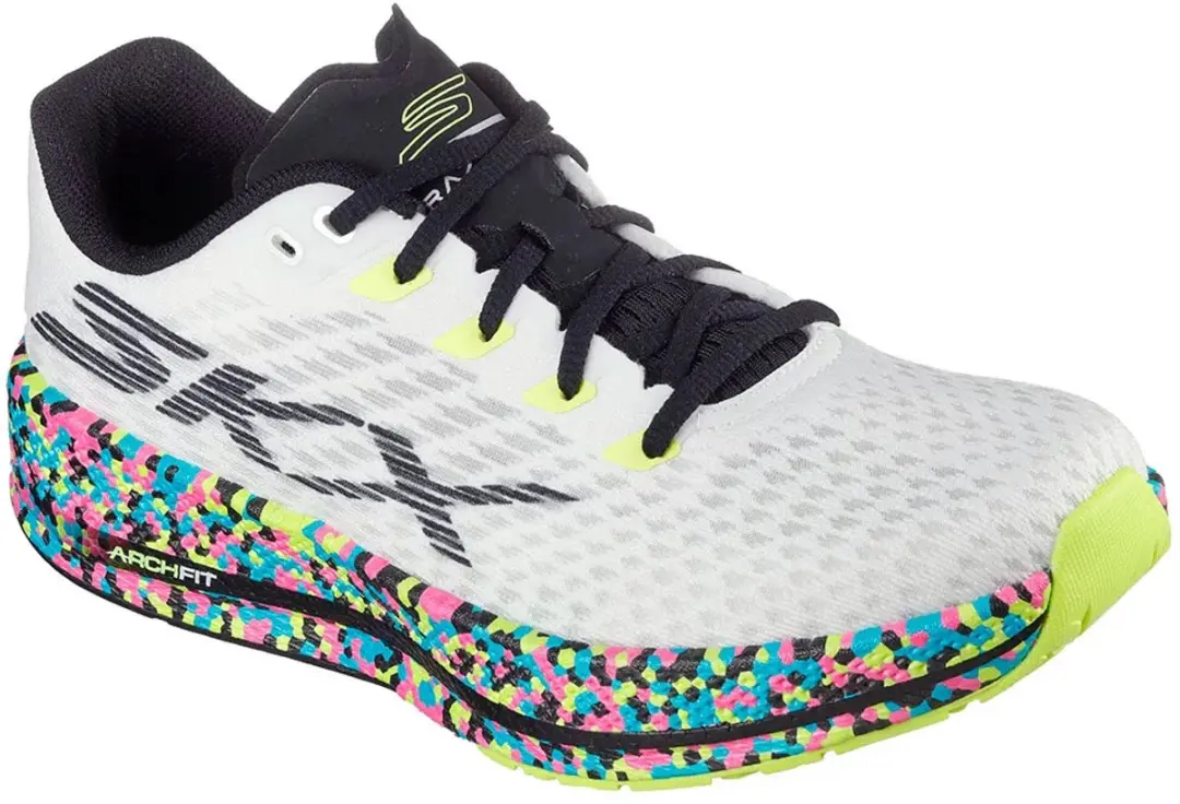 Skechers Go Razor 5 Hardloopschoenen - 37 - Wit