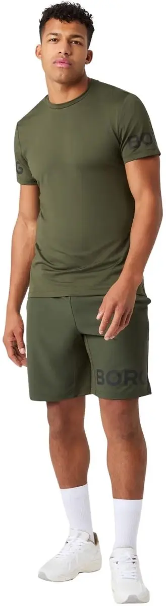 Björn Borg T-shirt Men - M - Black Bautykleur