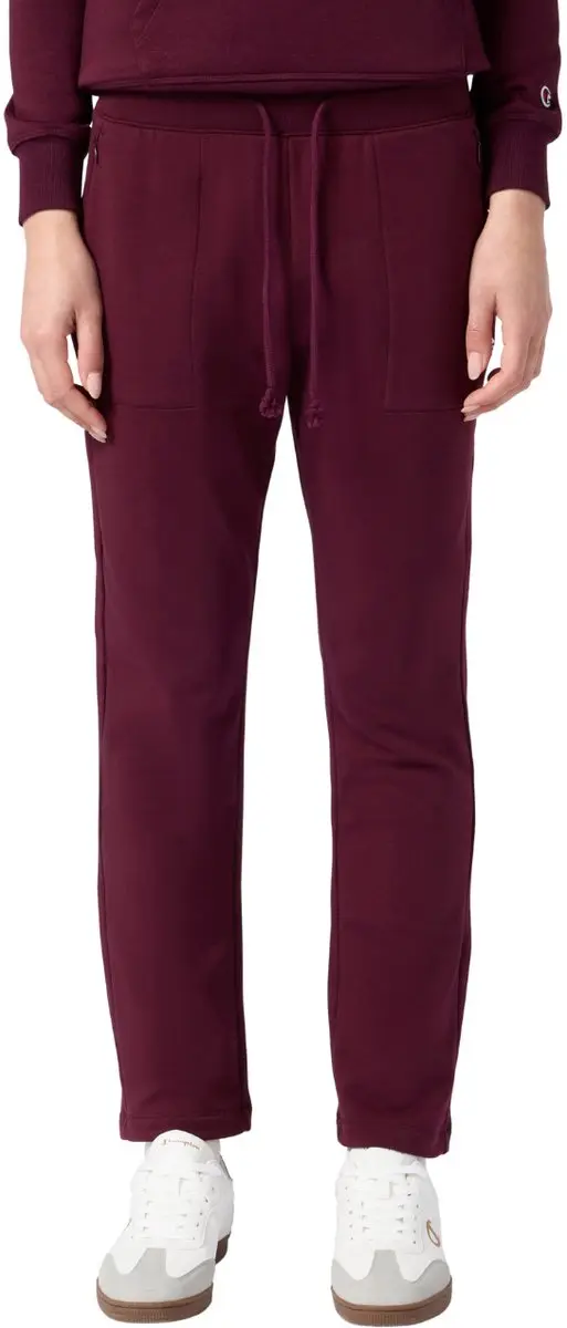 Champion Dames Slim Pants Bordeauxrood