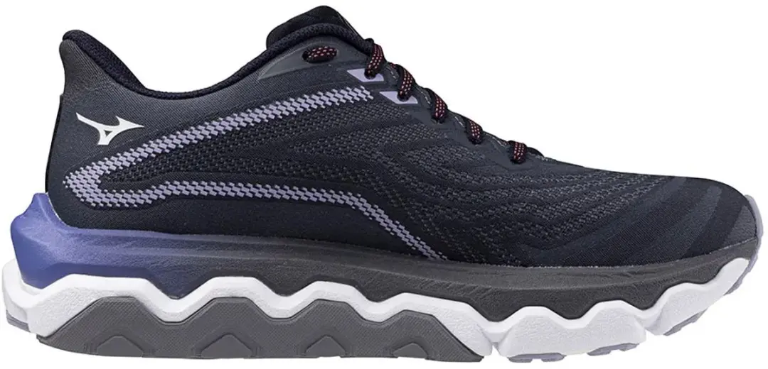 Mizuno Wave Horizon 8 Hardloopschoenen 43 - Blauw/Zwart