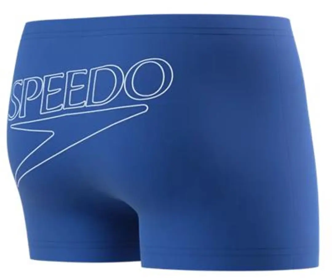 Speedo Endurance+ Logo Aquashort Heren - Blauw/Wit L