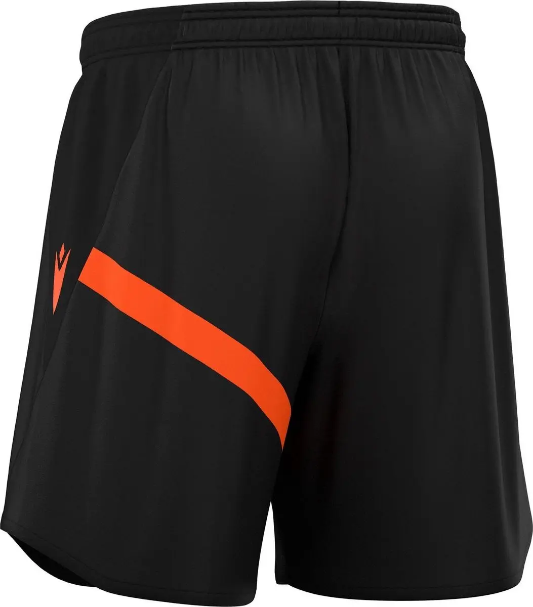 Macron Shen Eco Short Kinderen 11-12Y - Zwart/Oranje