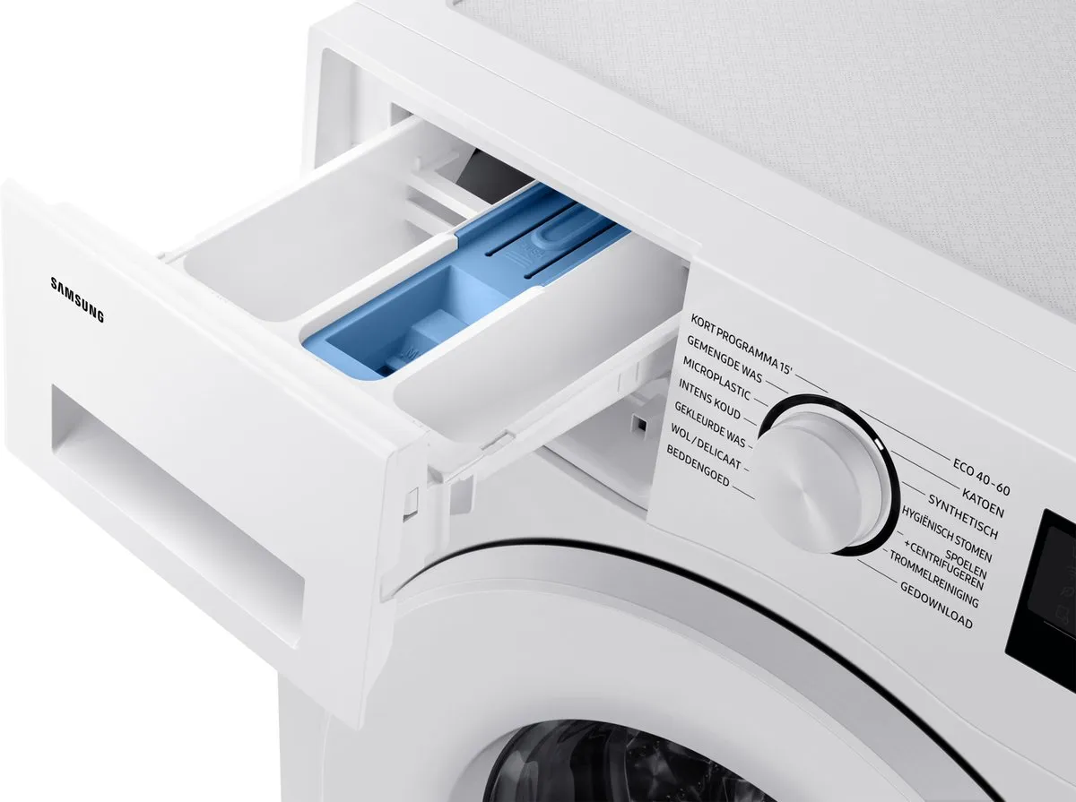 Samsung EcoBubble 5000-serie WW80CGC04ATE Wasmachine 8kg - Wit
