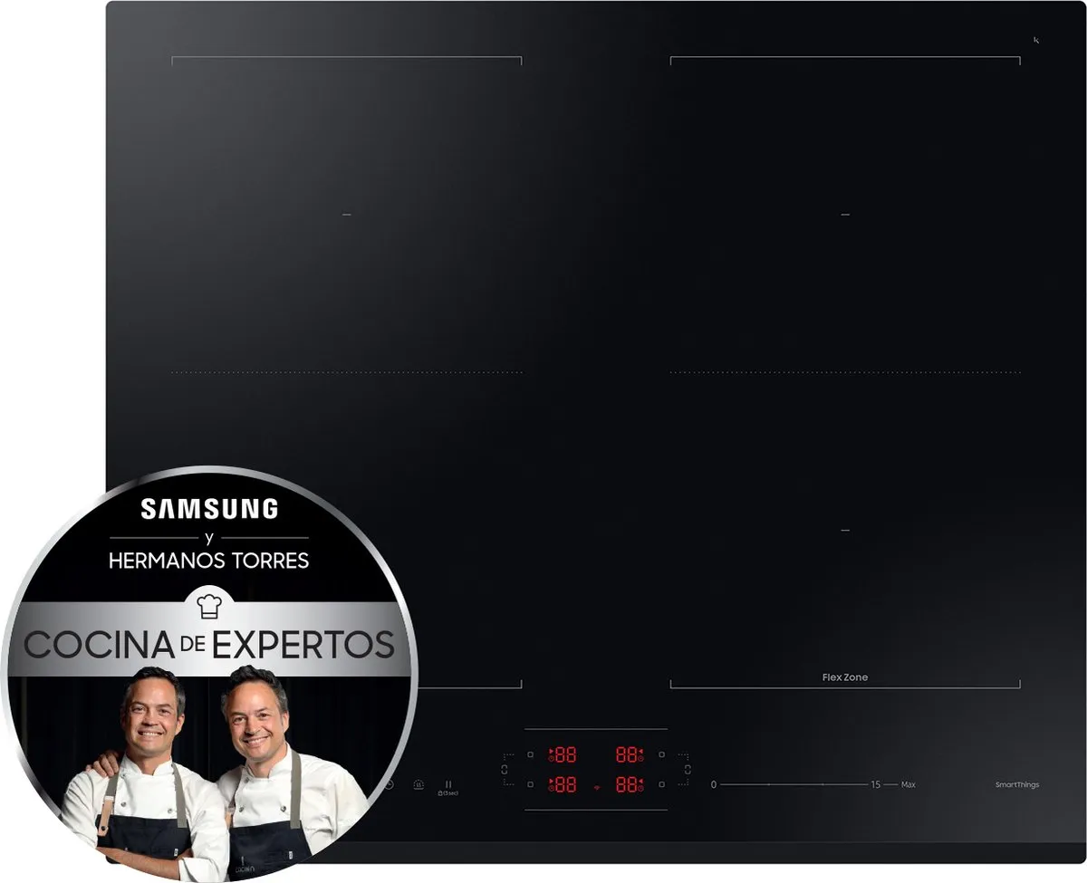 Samsung NZ64B5066GK Inductiekookplaat 60cm - 4 Zones - Zwart - afbeelding 4 van 6