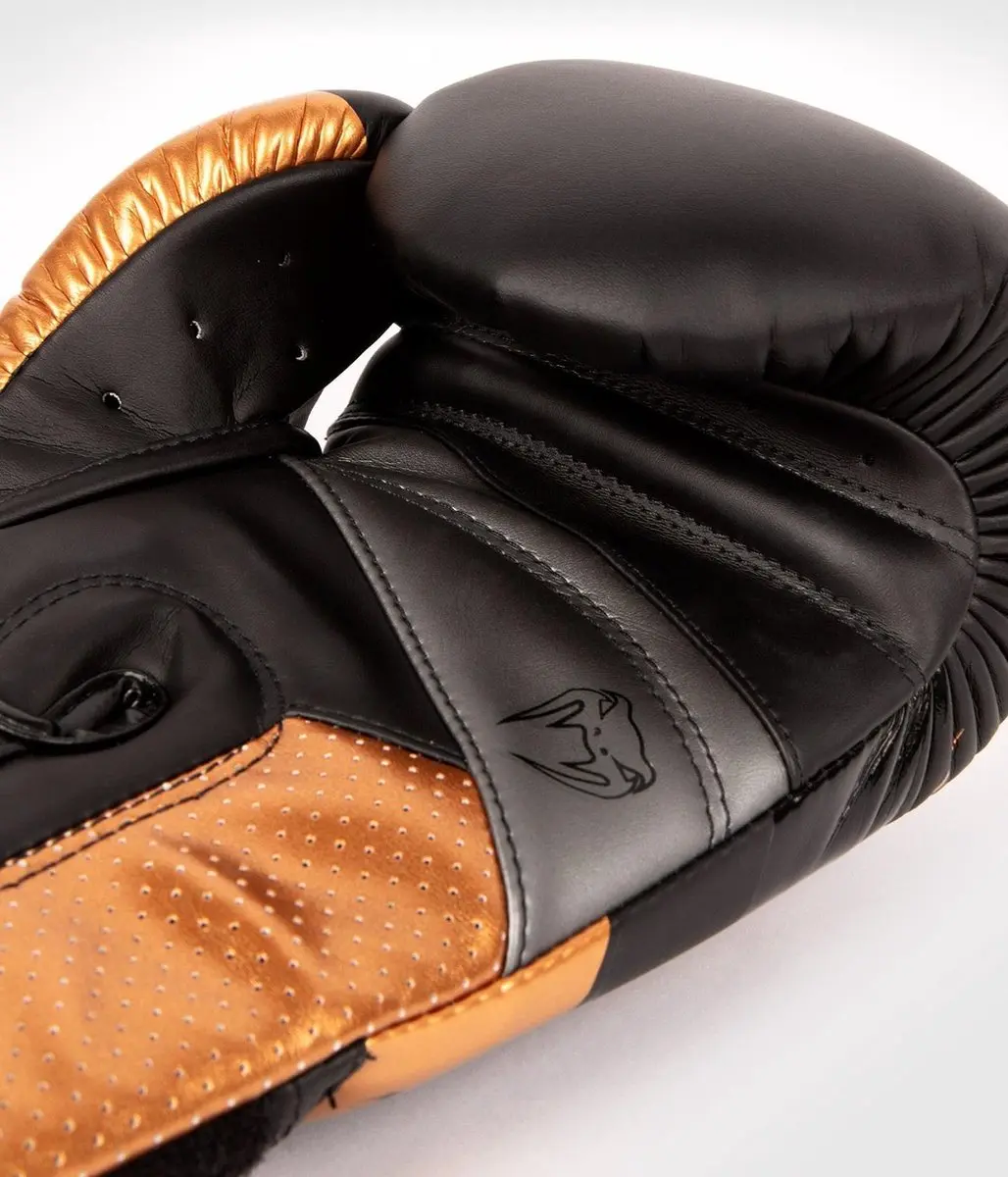 Venum Elite Evo Bokshandschoenen 16 oz - Zwart/Brons