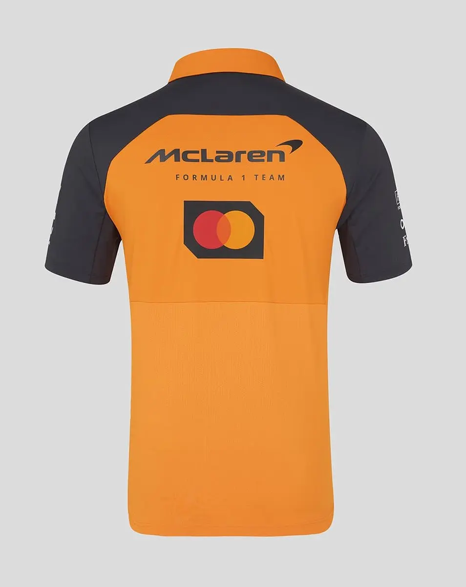 Castore McLaren Teamline Polo XL - Oranje