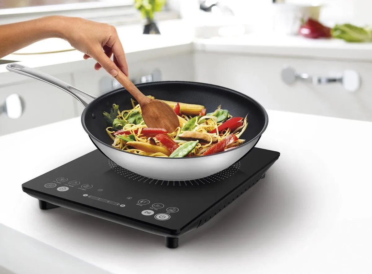 Tefal Everyday Slim IH2108 Inductiekookplaat 2100W - Zwart