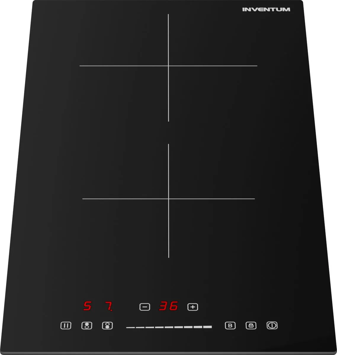 Inventum IKI3008 Inbouw Inductiekookplaat 2 Zones - Zwart - afbeelding 6 van 6