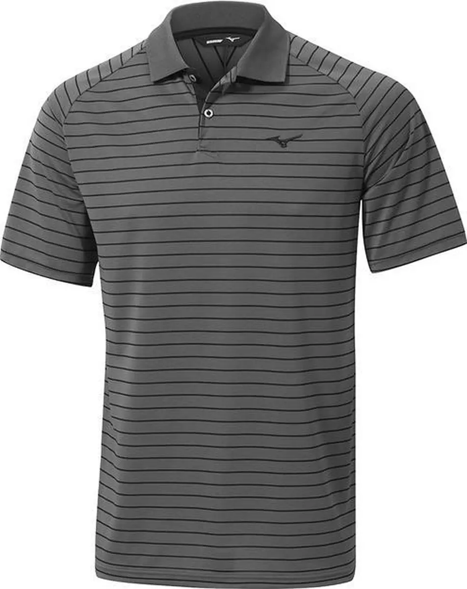 Mizuno Heren Golfpolo Quick Dry Striped