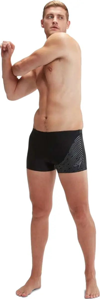 Speedo Sportzwembroek Maat 9 - Zwart/Grijs - afbeelding 6 van 6