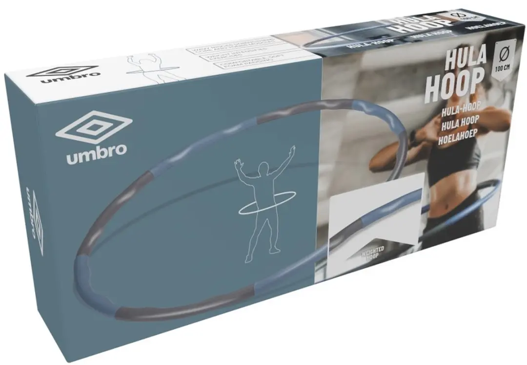 Umbro Hoelahoep met Gewicht 95cm - 890g - Grijs/Blauw