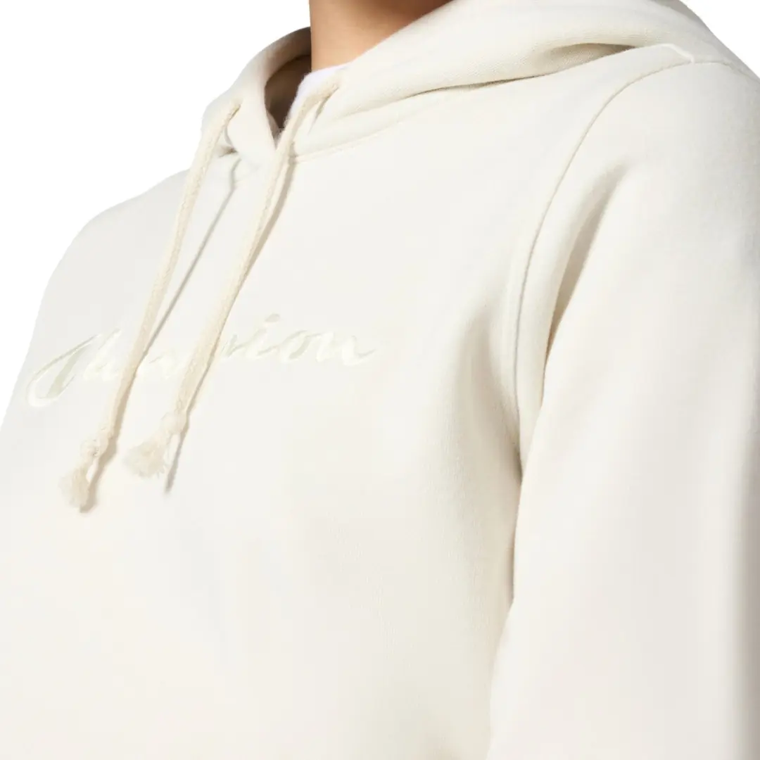 Champion Dames Hooded Sweatshirt Crème - Maat M