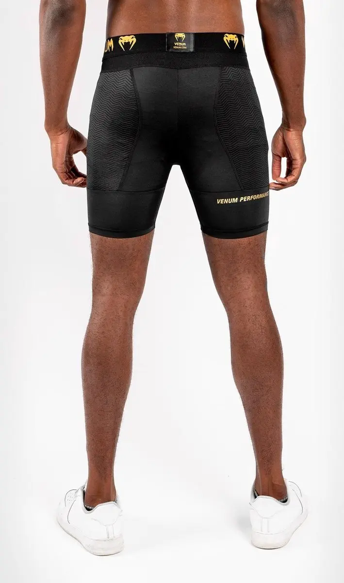 Venum G-Fit Compressie Short Zwart Goud S