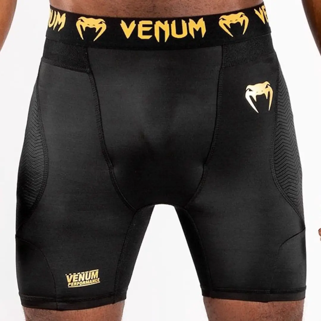 Venum G-Fit Compressie Short Zwart Goud S