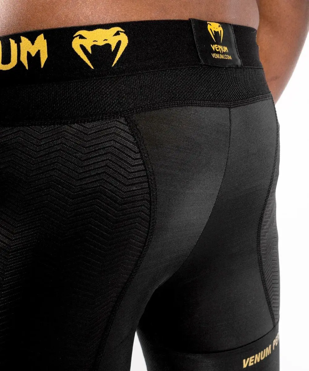 Venum G-Fit Compressie Short Zwart Goud S - afbeelding 6 van 6