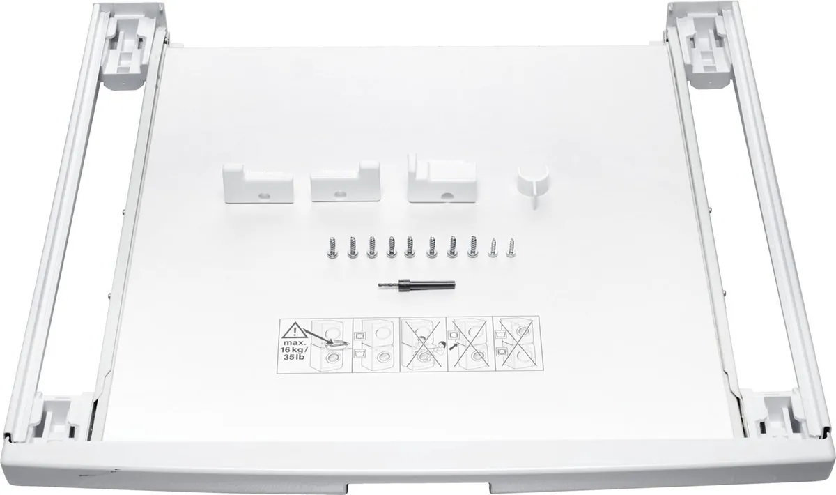 Bosch WTZ11400 Verbindingsset - Zilver