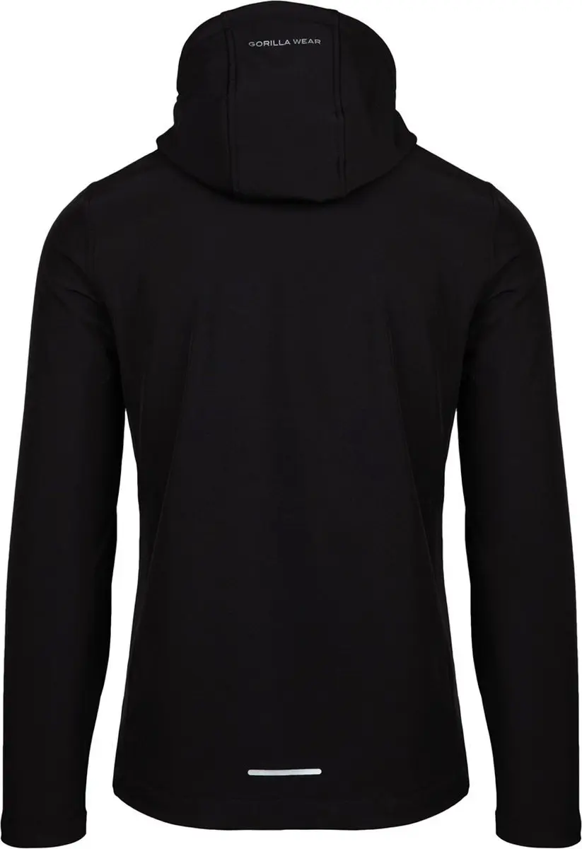 Gorilla Wear Foster Softshell Jas 4XL - Zwart