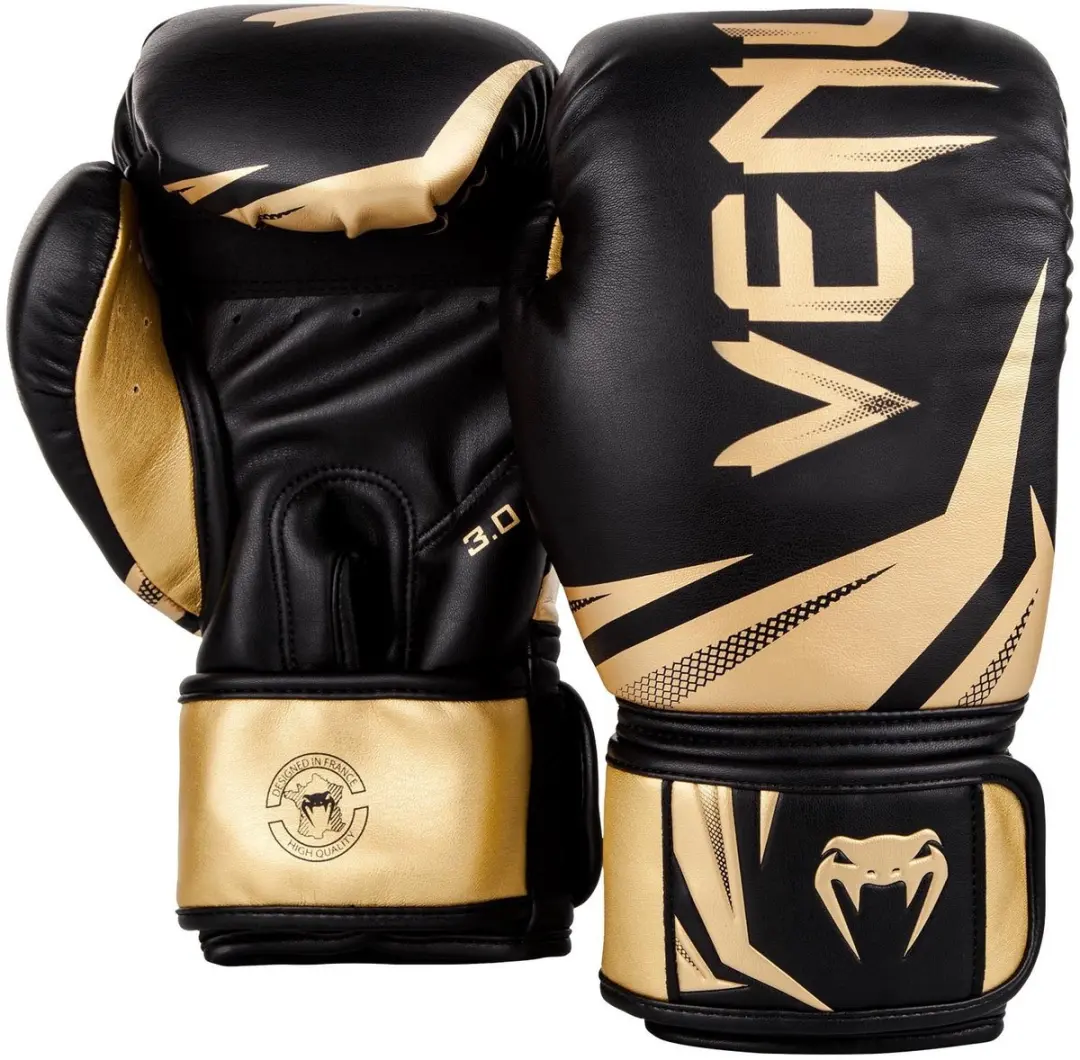 Venum Gear Challenger 3.0 Bokshandschoenen 14oz - Zwart/Goud