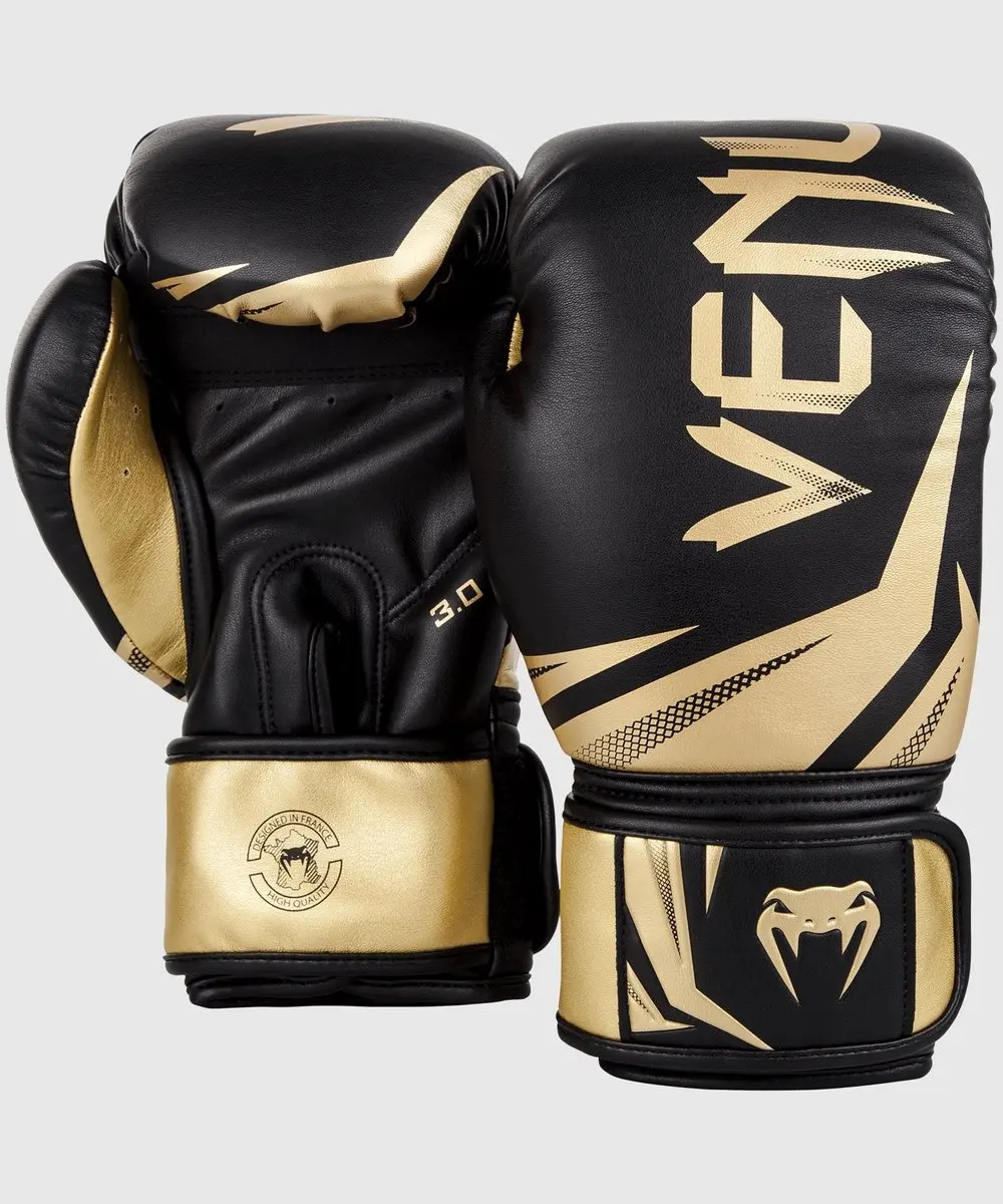 Venum Gear Challenger 3.0 Bokshandschoenen 14oz - Zwart/Goud