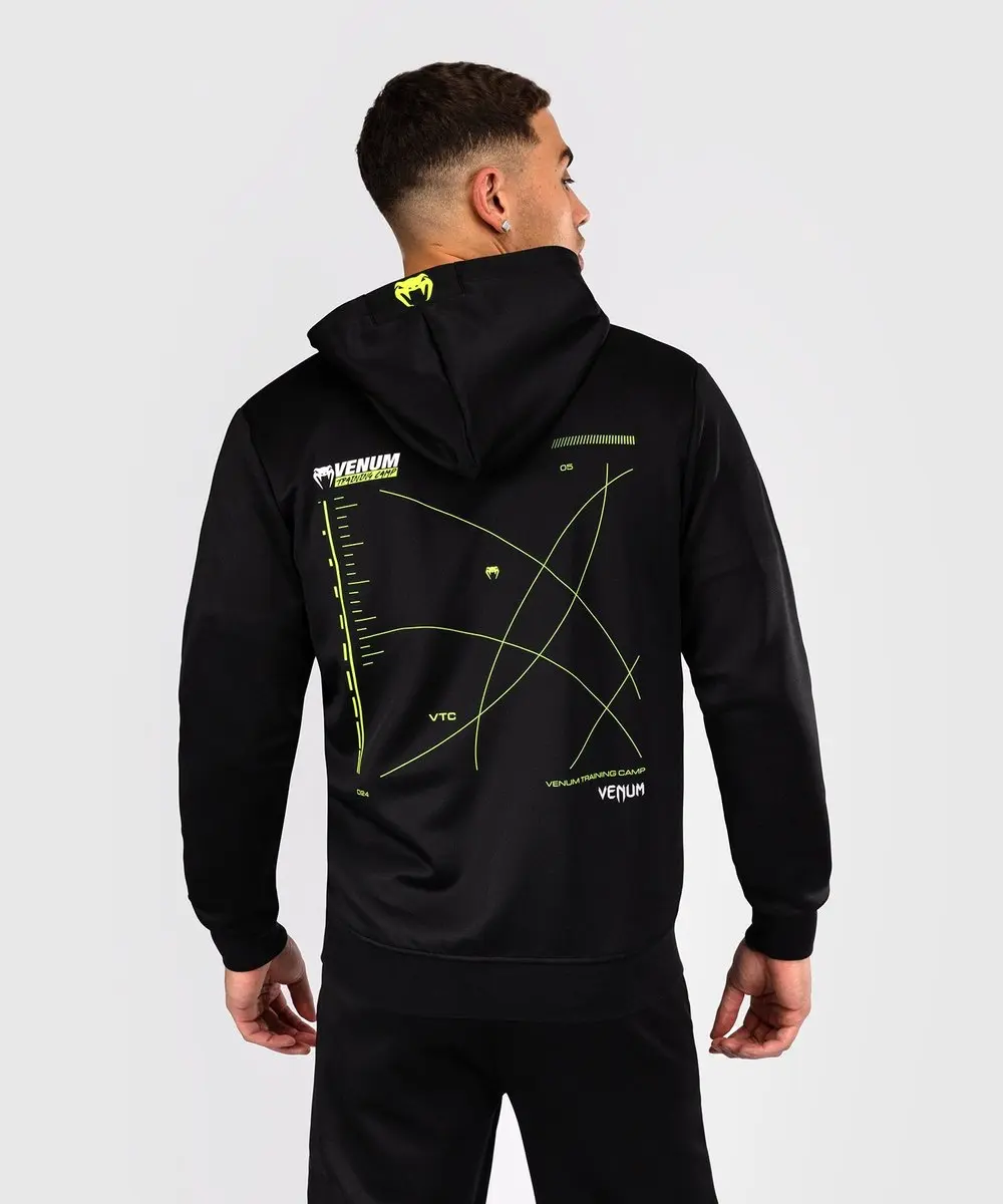 Venum Training Camp 4.0 Hoodie - Zwart Neo Groen S - afbeelding 6 van 6