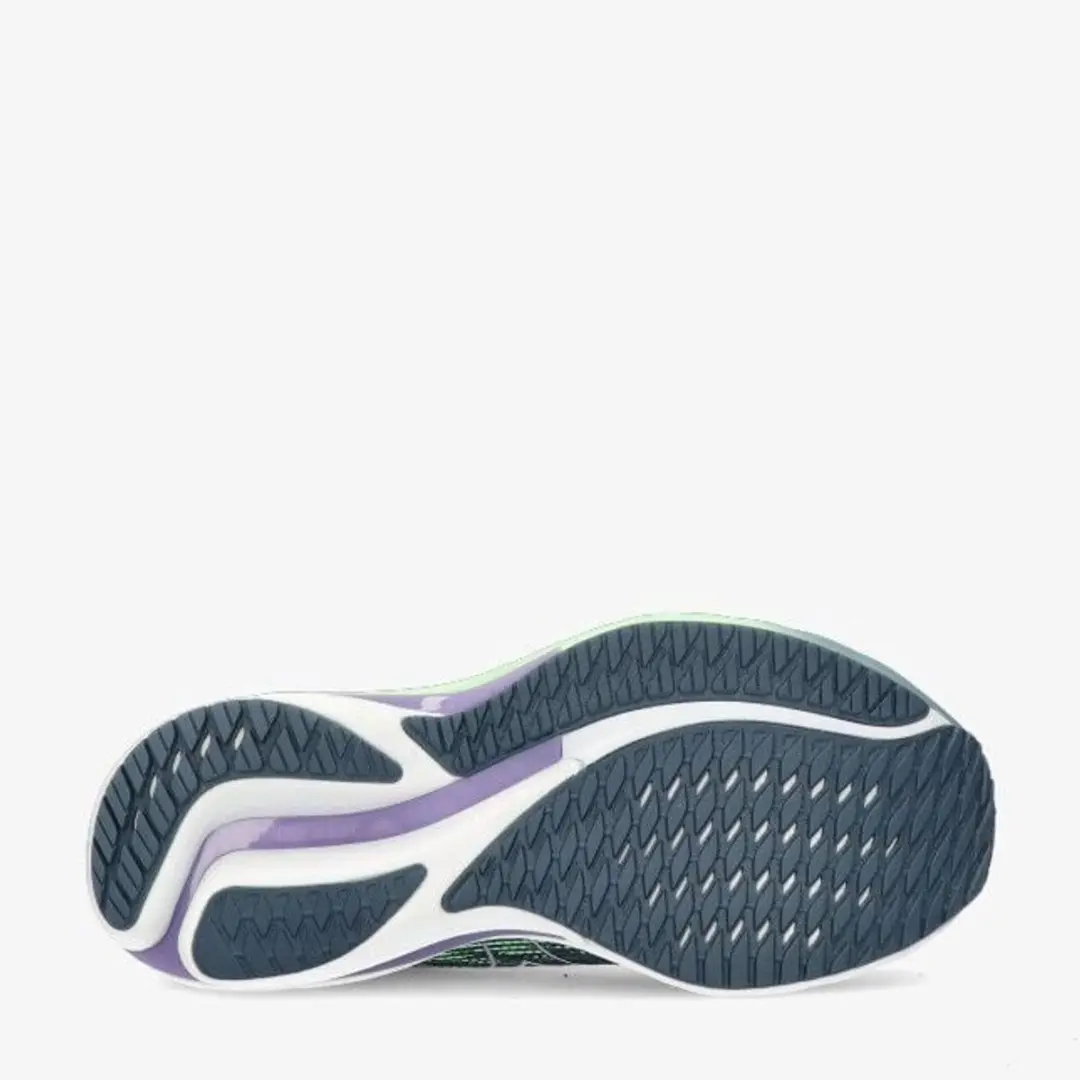 Mizuno Wave Rider 28 Dames - 37 - Grijs/Groen/Wit