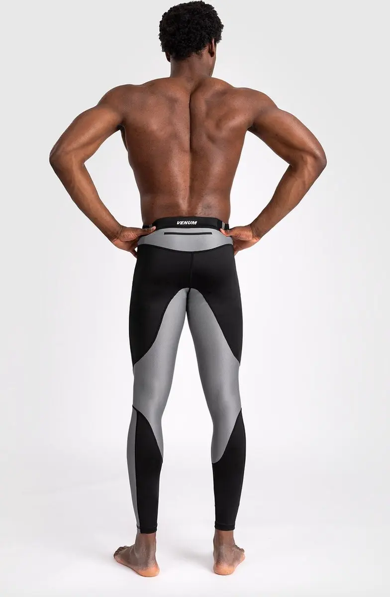 Venum Tempest Sportleggings - L - Zwart/Grijs