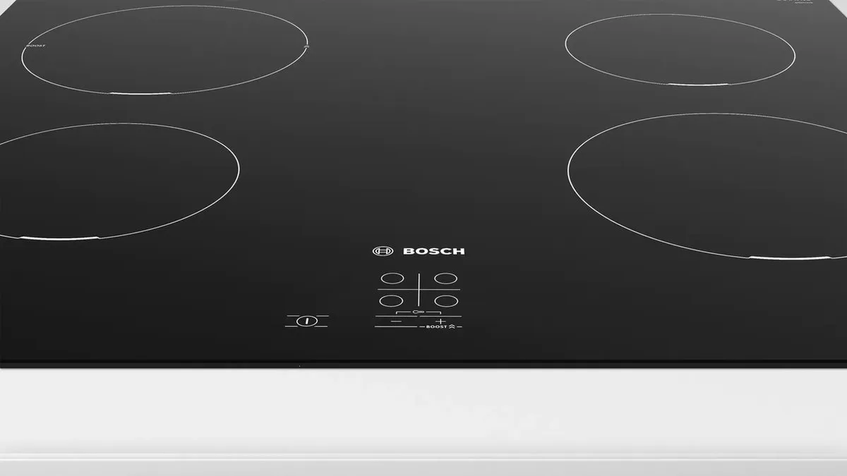 Bosch Serie 2 PUG611AA5E Inbouw Inductiekookplaat 60cm - 4 Zones - Zwart
