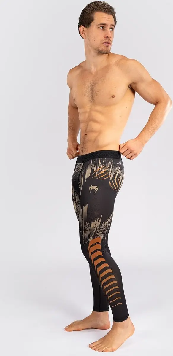Venum Tiger Sportlegging - M - Zwart Neon Oranje - afbeelding 6 van 6