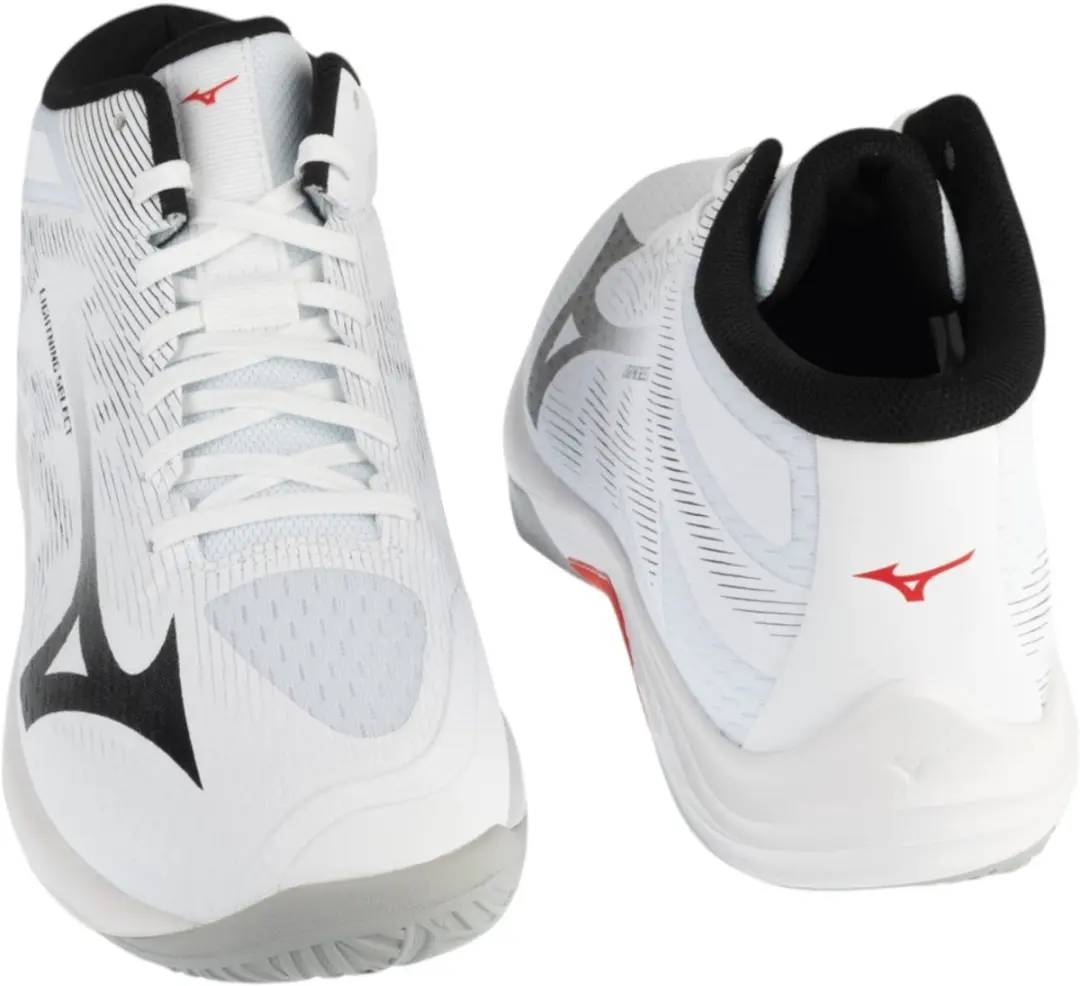 Mizuno Lightning Select Mid Volleybalschoenen 39 - Wit