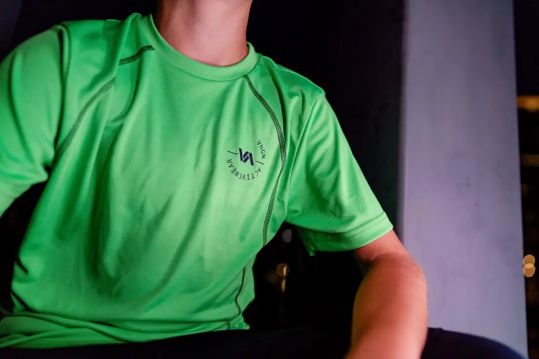 Vingino Active Shirt Hike Neon Groen - Maat 116