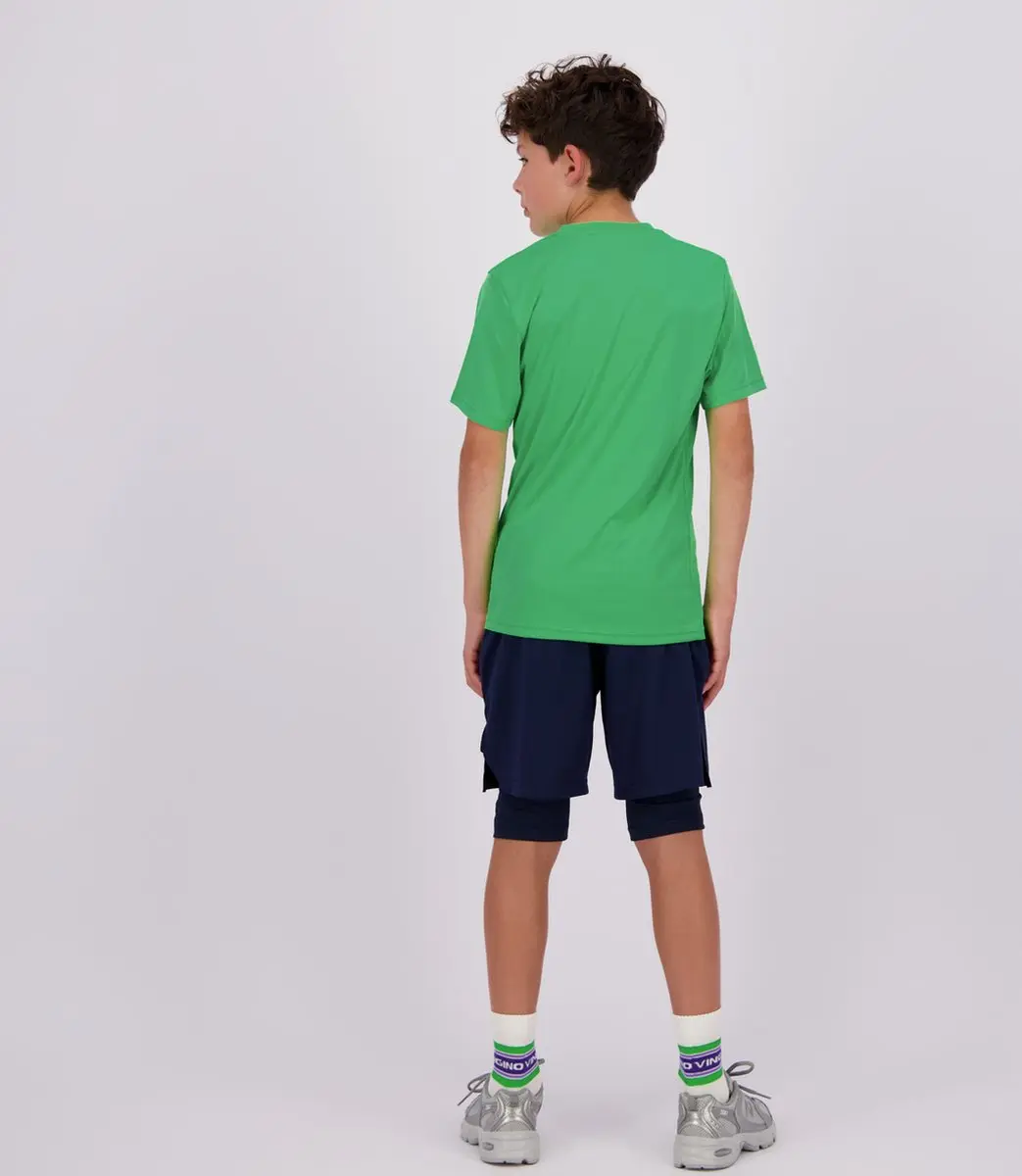 Vingino Active Shirt Hike Neon Groen - Maat 116