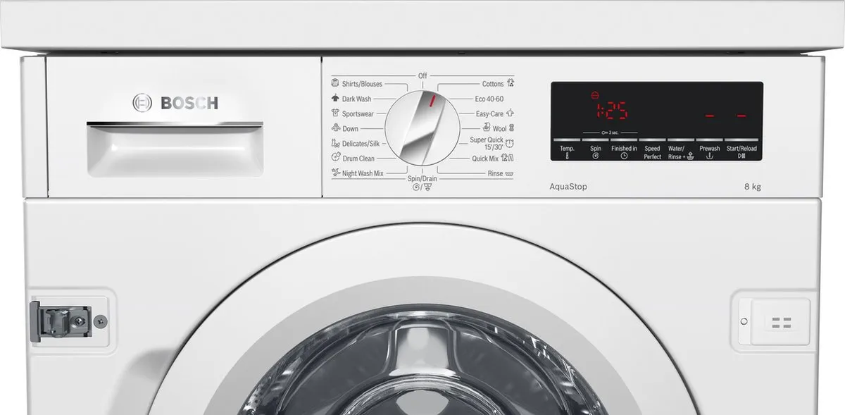 Bosch Serie 8 WIW28542EU Wasmachine 8 kg - 14 Programma's - Wit
