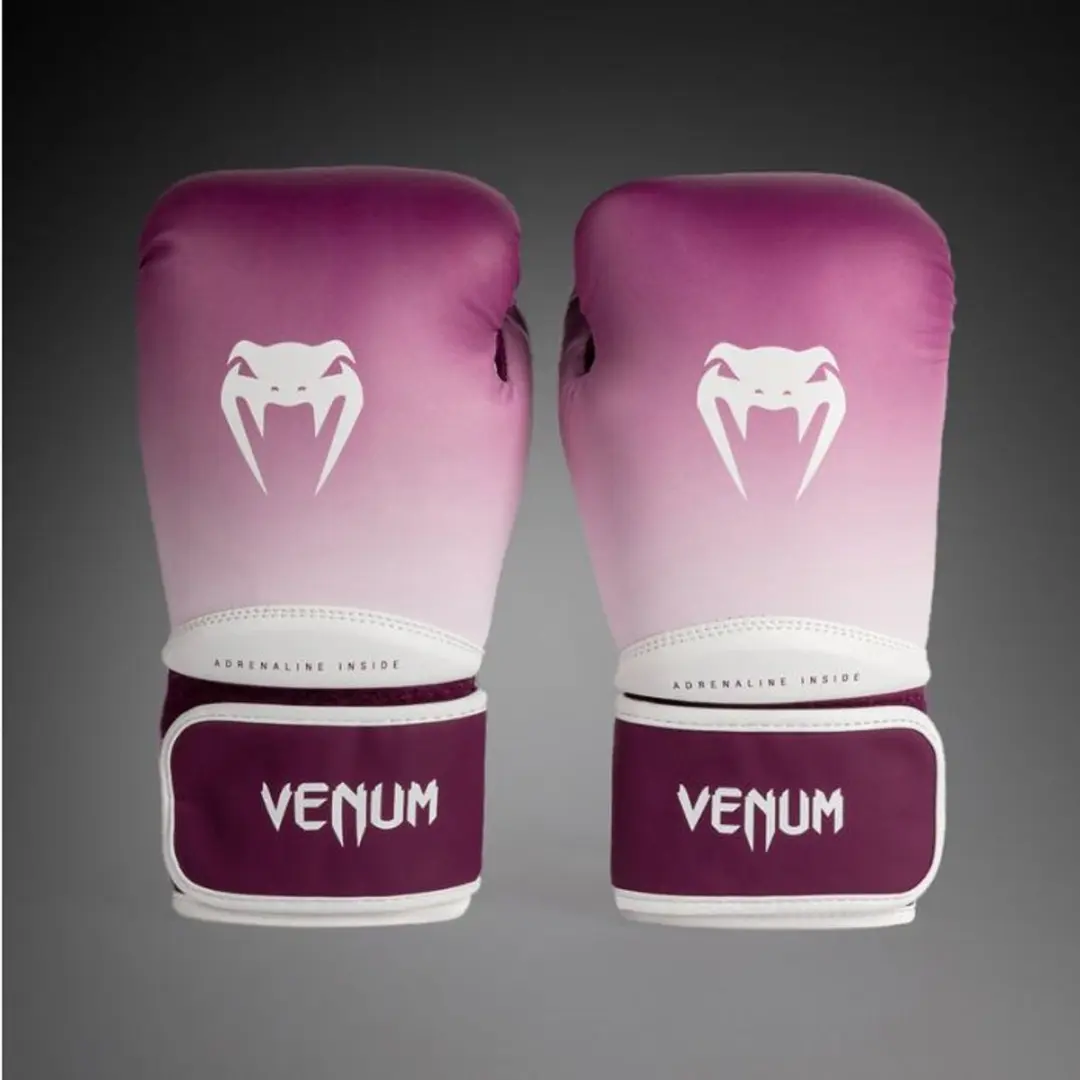 Venum Iris Boksen Handschoenen 10oz - Plum/Wit