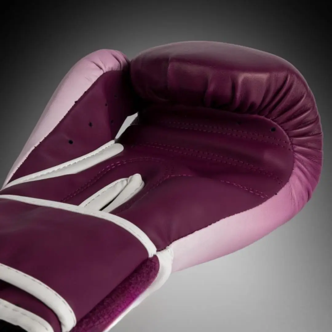 Venum Iris Boksen Handschoenen 10oz - Plum/Wit - afbeelding 6 van 6